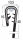 Profilo KSKL3-5S-MD di protezione dei bordi nero intervallo di serraggio 3-5 mm PVC / Mastice butilico interno