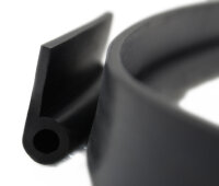 NP6 Notenprofiel EPDM massief rubber boordprofiel