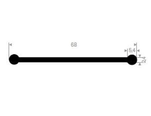 NP7 bead profile EPDM cord profile rubber profile cord sealing profile gasket profile rubber
