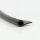 SMI NP8 Groove profile EPDM solid rubber bead profile