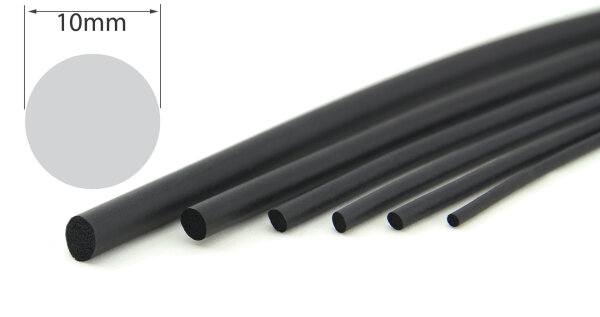 RS10 - Rundschnur 10 mm Rundschnüre EPDM Gummi Moosgummi