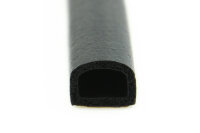 DP9 EPDM Moosgummi Halbrundprofil D Profil 10x7,5 mm selbstklebend Dichtung