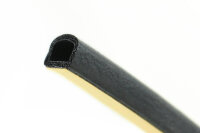 DP9 EPDM Moosgummi Halbrundprofil D Profil 10x7,5 mm selbstklebend Dichtung