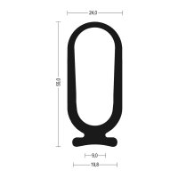 RTP3 profilo per tapparelle EPDM protezione dita profilo di sicurezza