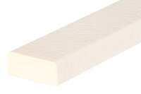 FS2-W Profil de protection de surface (PU) avec surface adhésive - Blanc - Protection contre les chocs - Profil davertissement - Profil de protection