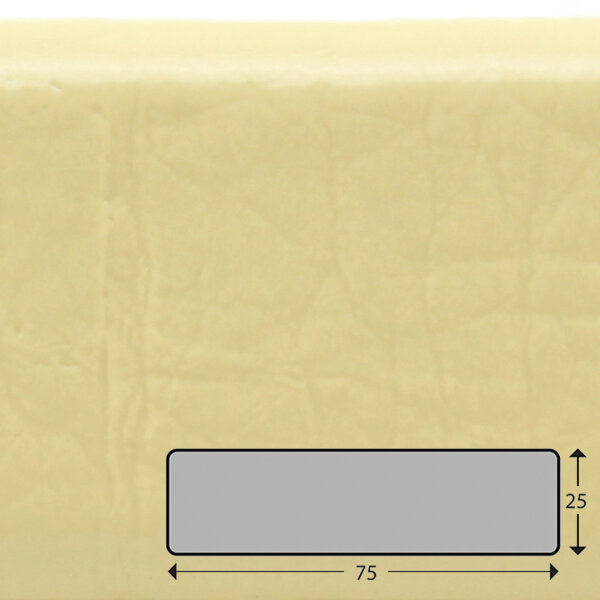 FS3-D-BE Profil de protection de surface (PU) avec surface adhésive Beige - Protection contre les chocs - Profil davertissement - Profil de protection