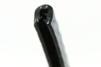 SP1-2S Perfil de protección de cantos negro Rango de sujeción 1-2 mm / Medidas 9,8 x 7,1 mm