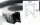 SP5-7S perfil protector de bordes negro de silicona rango de sujeción 5,0-7,0 mm medidas 13,7 x 16,7 mm