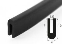 V1 Fassungsprofil 10x4 mm Fassungsbereich 1,5 mm...