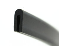 V1 perfil de encaje EPDM 10 x 4 mm rango de sujeción 1,5 mm protector de bordes junta de goma