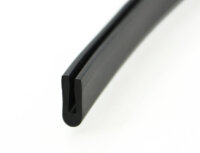 V1 perfil de encaje EPDM 10 x 4 mm rango de sujeción 1,5 mm protector de bordes junta de goma