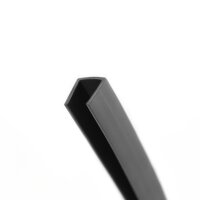 V15 TPE glazing profile clamping range 10 mm edge protection rubber seal