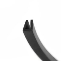 V16 profil de vitrage EPDM plage de serrage 5 mm protection de bord joint caoutchouc