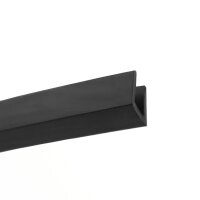 V18 perfil de encaje EPDM rango de sujeción 6 mm protector de bordes junta de goma