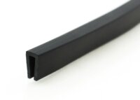 V2 EPDM klemprofiel 10 x 6 mm klembereik 3 mm randbescherming rubber afdichting