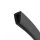 V20 retaining profile clamping range 3 mm edge protection EPDM rubber profile rubber seal