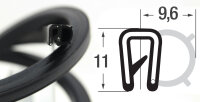 DS15 - EPDM Kantenschutz Dichtungs Profil Gummi Dichtung...