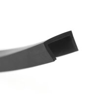 V23 perfil de encaje rango de alojamiento 15 mm protección de bordes caucho EPDM junta