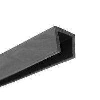 V26 retaining profile clamping range 10 mm edge protection EPDM rubber profile rubber seal