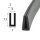 V29 profil de maintien plage d’insertion 3 mm protection de bord caoutchouc EPDM joint