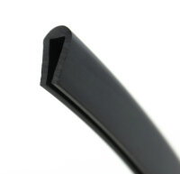 Protection de bord V3 Profil en caoutchouc EPDM Profil de retenue plage de serrage 4 mm Joint en caoutchouc Profil U à bourrelet