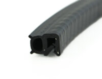 DS16 - NBR Kantenschutz Dichtungs Profil Gummi Dichtung seitlich - Klemmbereich 2 mm