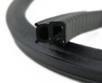 DS16 - NBR Kantenschutz Dichtungs Profil Gummi Dichtung seitlich - Klemmbereich 2 mm
