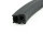 DS16 - NBR Kantenschutz Dichtungs Profil Gummi Dichtung seitlich - Klemmbereich 2 mm