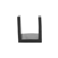 V32 perfil de encaje rango de alojamiento 16 mm protección de bordes caucho EPDM junta