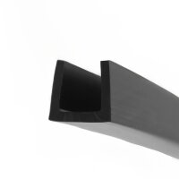 V36 perfil de encaje rango de alojamiento 10 mm protección de bordes caucho EPDM junta