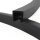 V36 perfil de encaje rango de alojamiento 10 mm protección de bordes caucho EPDM junta
