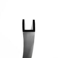 Profil de retenue V37 plage de serrage 8 mm protection de bord Profil en caoutchouc EPDM Joint en caoutchouc