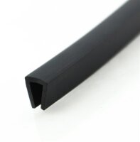 V4 Kantenschutz EPDM Gummiprofil Fassungsprofil Fassungsbereich 5 mm Gummidichtung Keder U-Profil