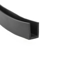 Profil de retenue V40 plage de serrage 6 mm protection de bord Profil en caoutchouc EPDM Joint en caoutchouc
