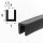 V43 profil de maintien plage d’insertion 4 mm protection de bord caoutchouc EPDM joint