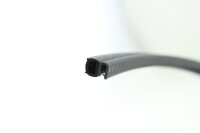 DS18 - PVC/ EPDM Kantenschutz Dichtungs Profil Gummi Dichtung seitlich - Klemmbereich 1 - 2 mm