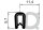 DS18 - PVC/ EPDM Kantenschutz Dichtungs Profil Gummi Dichtung seitlich - Klemmbereich 1 - 2 mm