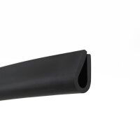V49 glazing profile 6 mm glazing range edge protection EPDM rubber profile rubber seal