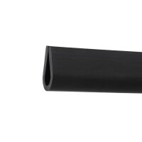 V49 glazing profile 6 mm glazing range edge protection EPDM rubber profile rubber seal