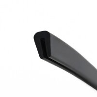 V57 retaining profile clamping range 1 mm edge protection EPDM rubber profile rubber seal