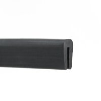 V57 retaining profile clamping range 1 mm edge protection EPDM rubber profile rubber seal
