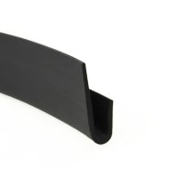 Profil de retenue V58 plage de serrage 2,6 mm protection de bord Profil en caoutchouc EPDM Joint en caoutchouc