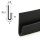 Profil de retenue V58 plage de serrage 2,6 mm protection de bord Profil en caoutchouc EPDM Joint en caoutchouc
