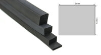 VKP10x12 pack of 50 metres EPDM sponge rubber square...