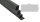 VKP10x25 (VE 50 Meter) Moosgummi EPDM schwarz Vierkantprofil 10x25 mm Gummiprofil