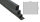 VKP12x15 (VE 50 metrów) Guma porowata EPDM - Profil kwadratowy 12x15 mm, profil gumowy