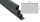 VKP25x40 (VE 25 metros) Caucho esponjoso EPDM - Perfil cuadrado 25x40 mm, perfil de goma