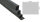 VKP30x40 (embalaje de 15 metros) caucho esponjoso EPDM - perfil rectangular 30x40 mm perfil de goma