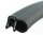 DS25 - EPDM Kantenschutz Dichtungs Profil Gummi Dichtung seitlich - Klemmbereich 1,5 - 3 mm