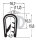 DS27 - PVC/EPDM edge protection sealing profile rubber side seal - clamping range 4 - 6 mm